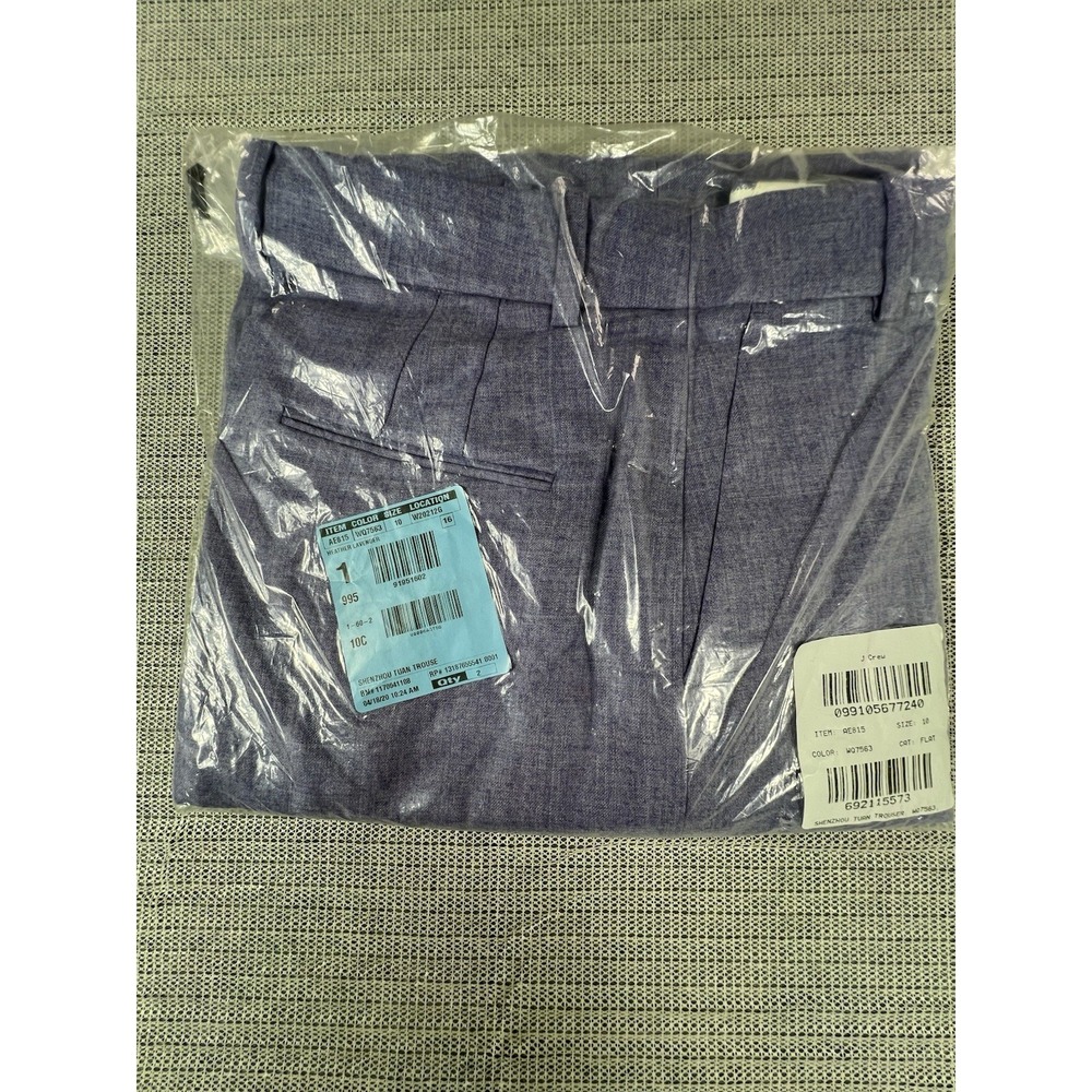 J.crew Dress Pants Size 10 Heather Lavender Style AE815